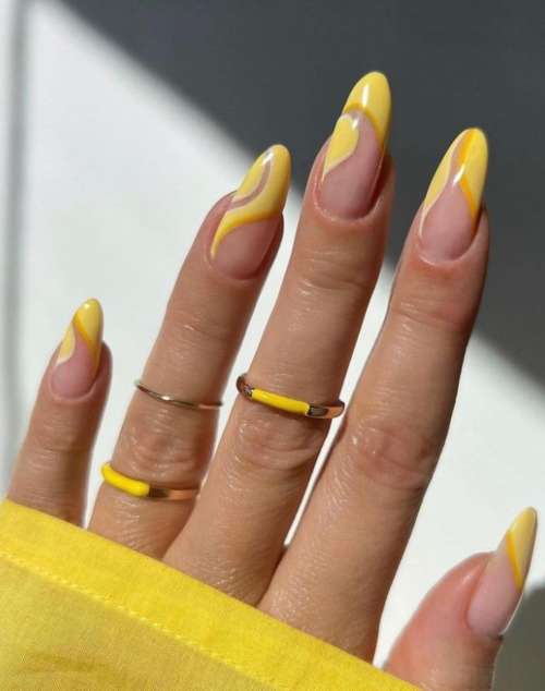 French jaune sur amandes