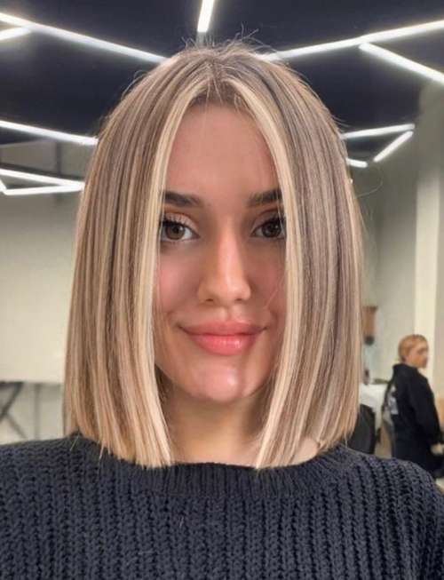 Coupe de cheveux bob volumétrique