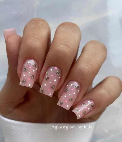 Manucure printanière douce