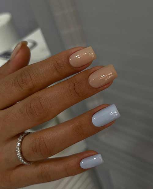 Carré de printemps manucure