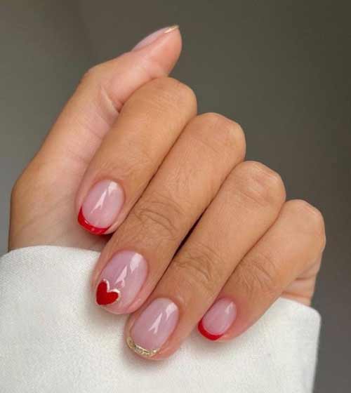 Veste de printemps rouge