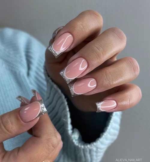 Français avec des paillettes