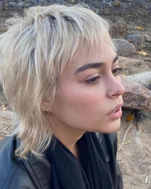 Coupe de cheveux longue de lutin