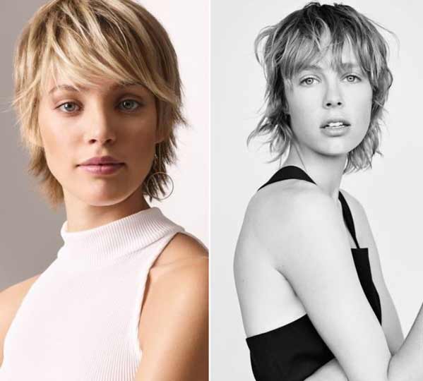 Pixie avec une frange