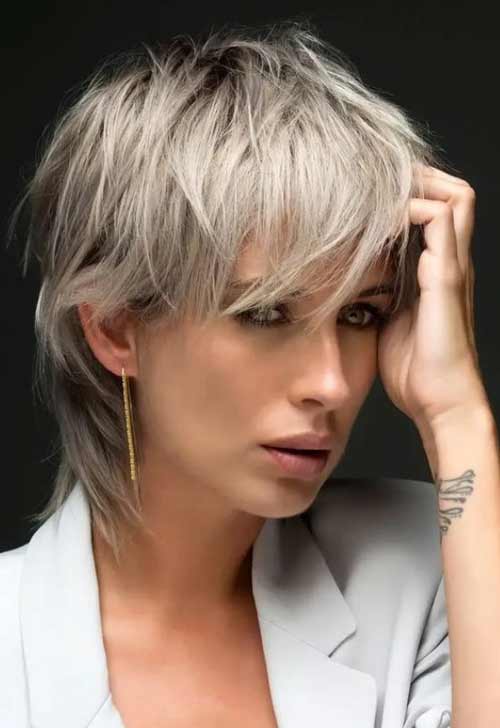 coupe de cheveux pixie mulet