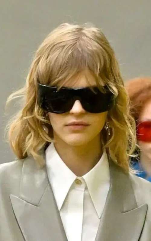 Coupe de cheveux à la mode louveteau