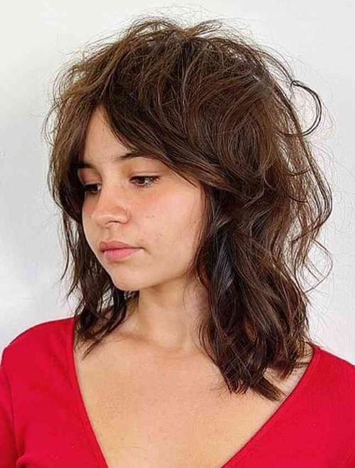 Coupe de cheveux aux épaules