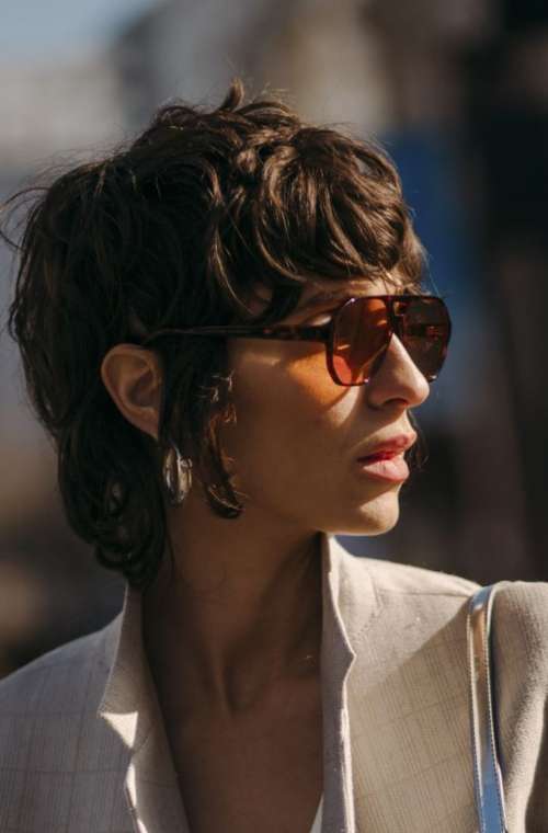 Coupe de cheveux courte