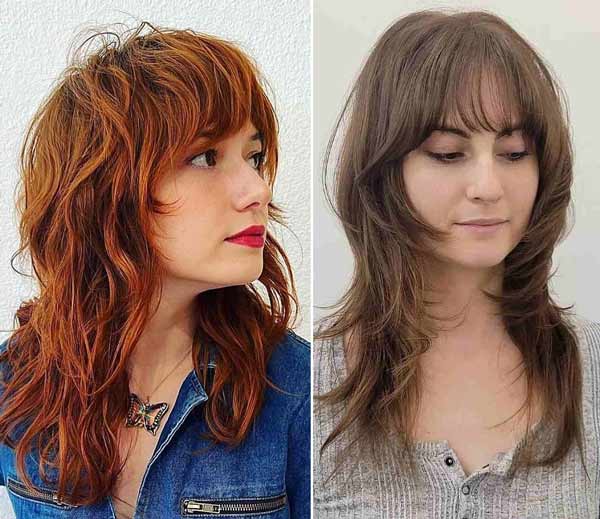 Louveteau aux cheveux longs