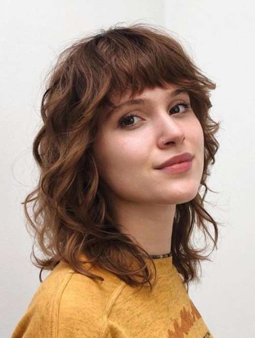 style de coupe de cheveux de loup