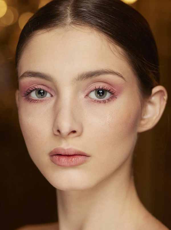 tendance fard à paupières rose