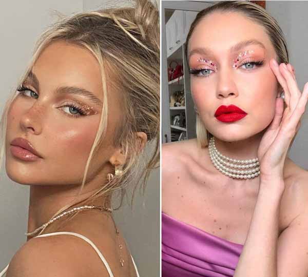 Maquillage brillant 2023