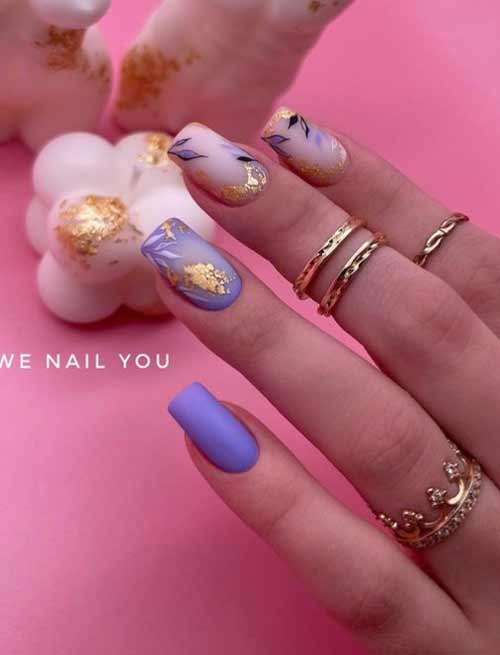 Manucure printanière élégante