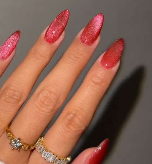 Manucure printanière brillante