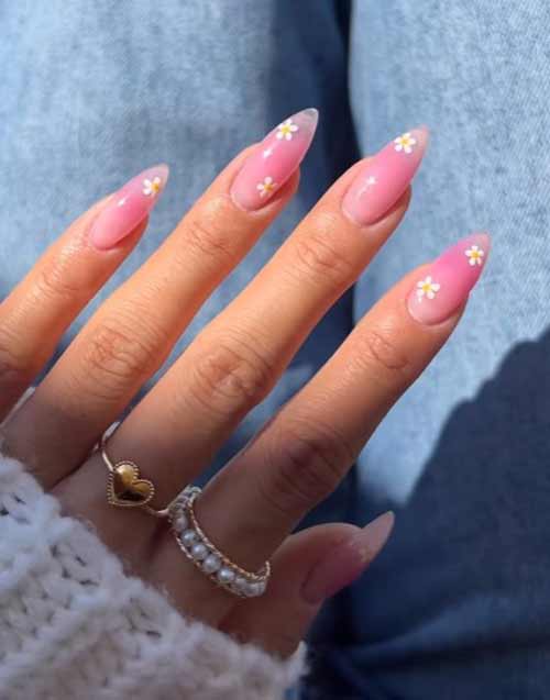 Manucure printanière élégante