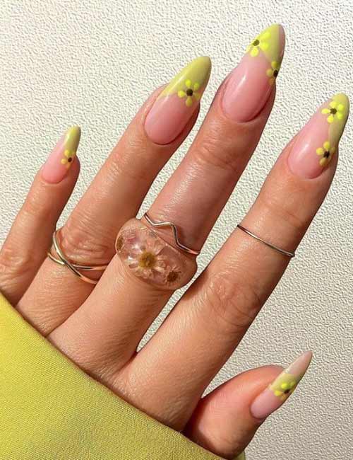 Manucure printanière élégante