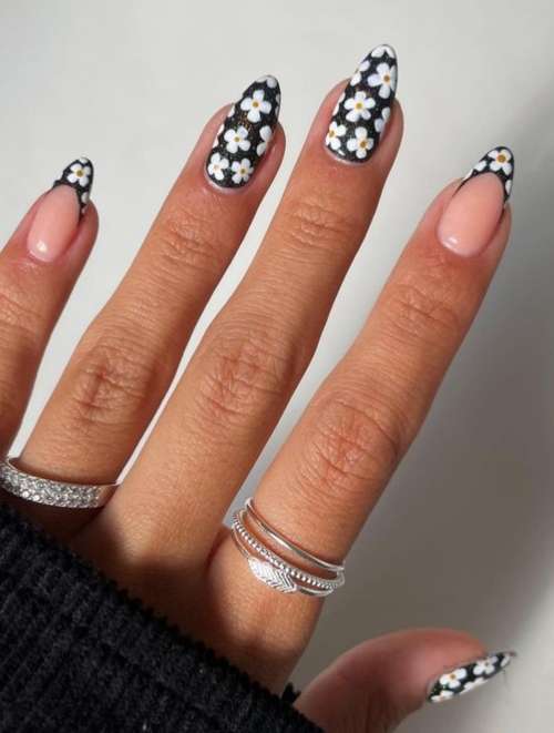 Manucure printanière élégante