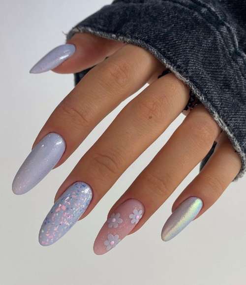 Idées de manucure élégantes pour le printemps - photo