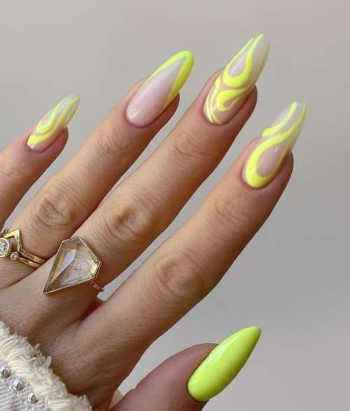 jaune fluo français