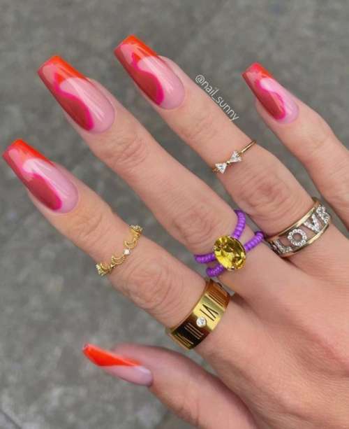 printemps français rouge