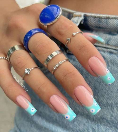 Français avec des fleurs