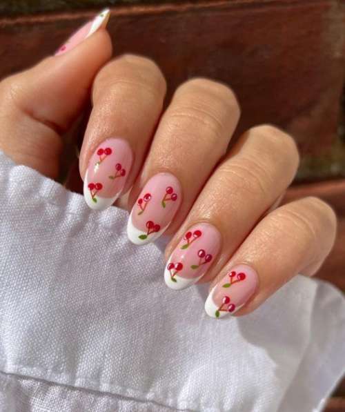 Blanc aux cerises françaises