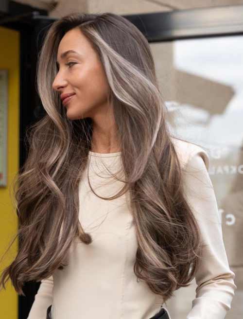 Coloration des cheveux Shatush