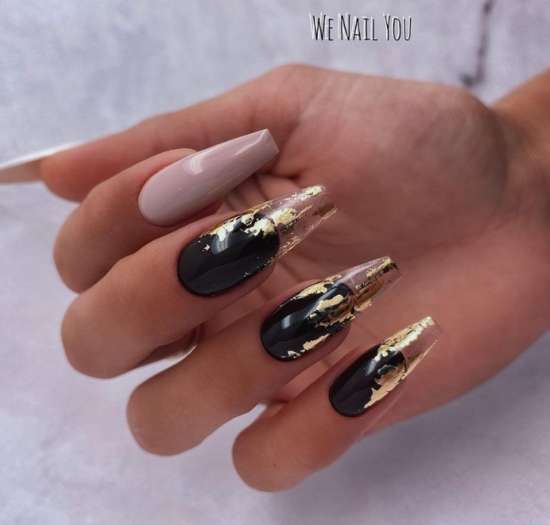 Manucure été ongles ballerine