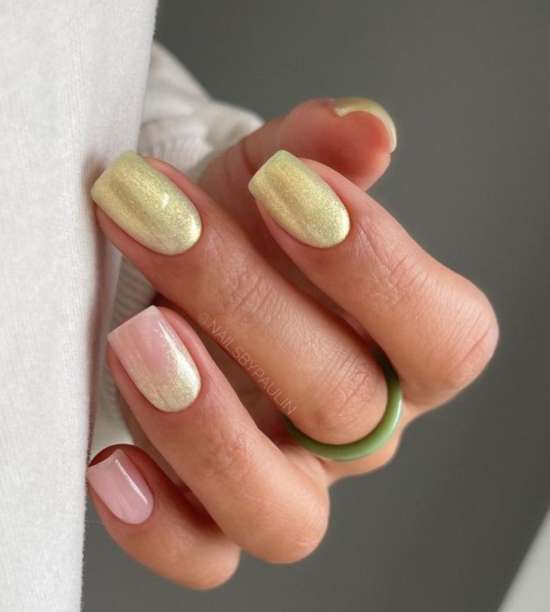 Frotter les ongles courts