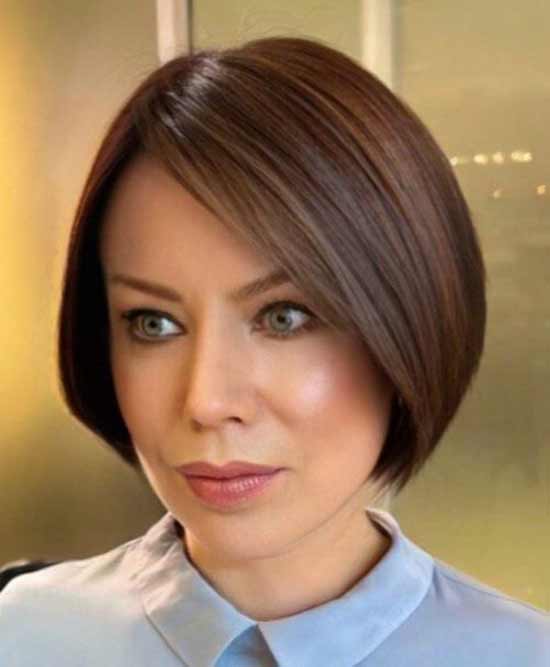 Caret de base de coupe de cheveux pour les femmes