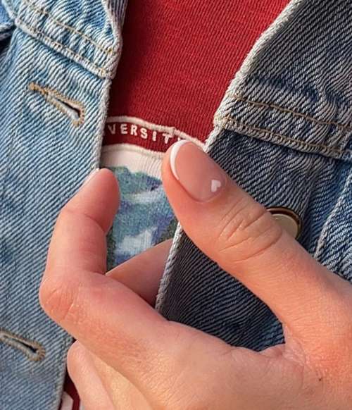 French manucure classique