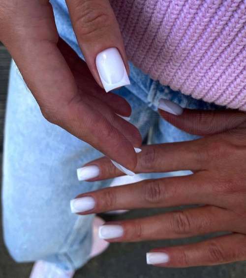 Photo manucure française, types de français