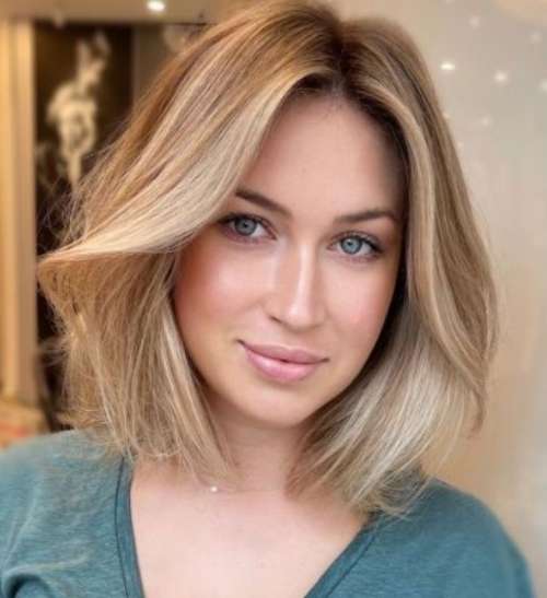 Caret allongé: photos de belles coupes de cheveux 2023