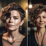 Coupes de cheveux courtes pour cheveux bouclés nouveaux articles, photo