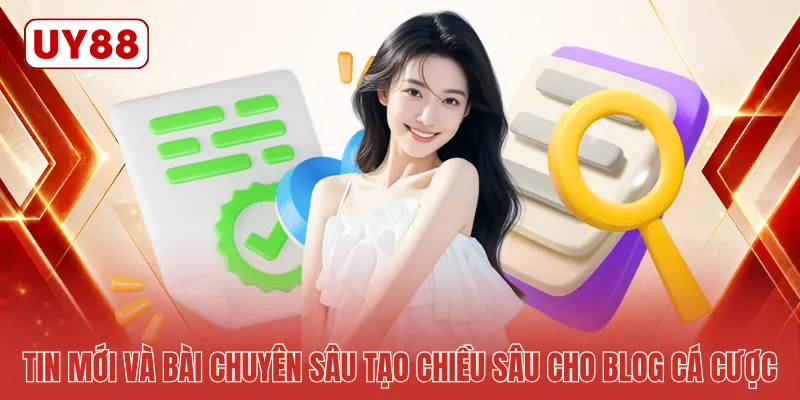Tin mới và bài chuyên sâu tạo chiều sâu cho blog cá cược